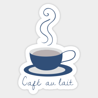 Cafe Au Lait Sticker